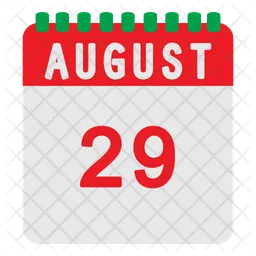 August calendar  Icon