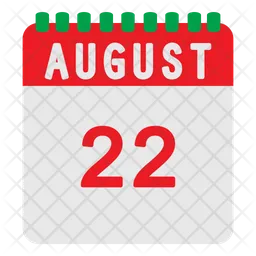 August calendar  Icon