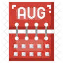 August Month  Icon