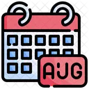 August Month August Date August Icon