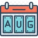 August Month August Month Icon