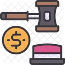 Auktion Gebot Verkauf Symbol