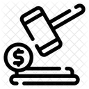 Versteigerung  Symbol