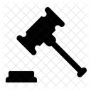 Auktion Hammer Miete Symbol