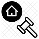 Auktionshaus Hammer Bieter Symbol