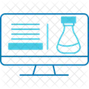 Aula De Ciencias Icone De Aprendizagem Ao Longo Da Vida Laboratorio Ícone