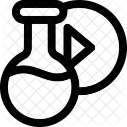 Aula de química educacional on-line  Ícone