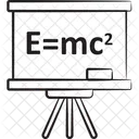 Aula De Fisica Quadro Formula Icon