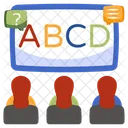 Aprendizagem Abc Aprendizagem Basica Educacao Basica Ícone