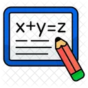 Aula De Matematica Educacao Aprendizagem Icon