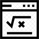 Aula de matemática on-line  Ícone