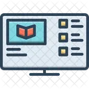 Aula on-line  Ícone