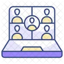 Aula virtual  Icon