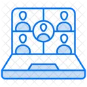 Aula virtual  Icon