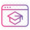 Aulas Formatura Escolar On Line Ícone