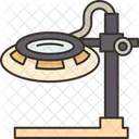 Lupa Lampara Luz Icono