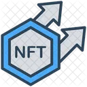 No Fungible Token Nft Icono