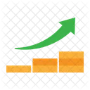 Crescimento Grafico Grafico Ícone