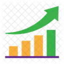 Crescimento Grafico Grafico Ícone