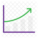 Crescimento Grafico Grafico Ícone