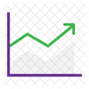 Crescimento Grafico Grafico Ícone