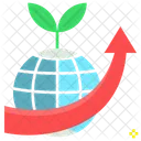 Aumento Producao Agricultura Ícone