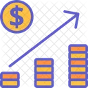 Aumento Crescimento Negocios Ícone