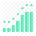 Aumentar Grafico Grafico Ícone