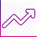 Aumento Analise Grafico Icon