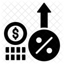 Aumento De Tasa Tasa De Interes Reembolso Icon