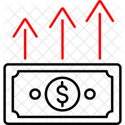 Aumentar a receita  Ícone