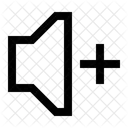 Interface Do Usuario Volume Aumentar Ícone