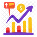 Aumentar Crecer Venta Icono