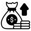 Aumentar Los Ingresos Aumentar Las Ganancias Los Ingresos Icono