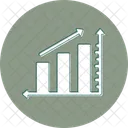 Aumento De Estatisticas Analise Economia Ícone