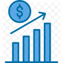 Aumento De Ingresos Analisis Economia Icono