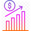 Aumento De Ingresos Analisis Economia Icono