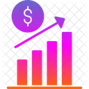 Aumento De Ingresos Analisis Economia Icono