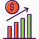 Aumento De Receita Analise Economia Ícone
