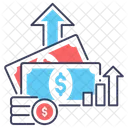 Crescimento Do Lucro Crescimento Economico Crescimento Financeiro Ícone