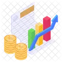 Aumento De Renda Crescimento Financeiro Aumento Financeiro Ícone