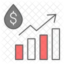 Aumento Do Preco Do Petroleo Petroleo Preco Ícone