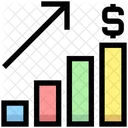 Aumentar A Economia O Crescimento Da Economia O Dolar Ícone