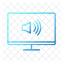 Aumentar Monitor De Som Smarthome Tecnologia Ícone