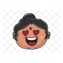 Indian Aunty Emoji アイコン