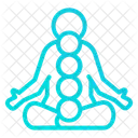 Auren Chakra Energie Yoga Symbol