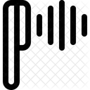 Audio del auricular  Icono