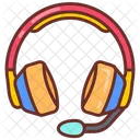 Auriculares de deportes electrónicos  Icono