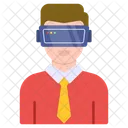 Auriculares de realidad virtual  Icono