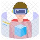 Auriculares de realidad virtual  Icono